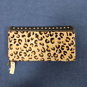 Trinity Ranch Leopard Print Wallet